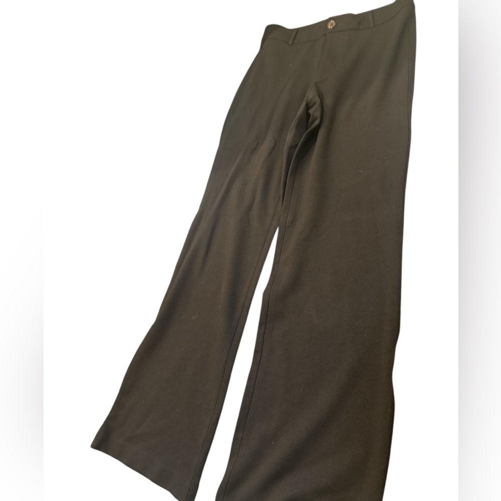 Banana Republic women size 8 Black Boot leg stretch Pants - Picture 4 of 17